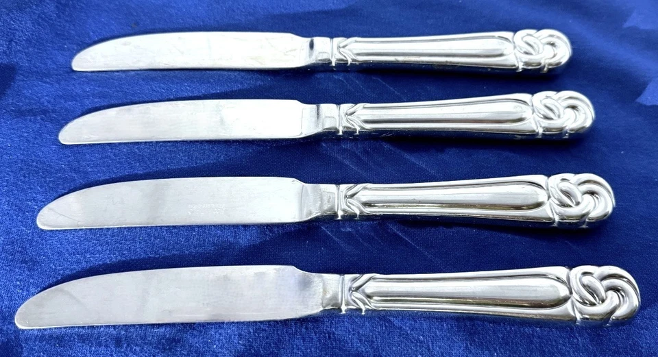 Essentials ESN2 Stainless, Japan, Knot End - Set of 4 Dinner Knives 9 1/2" - Image 1 of 1
