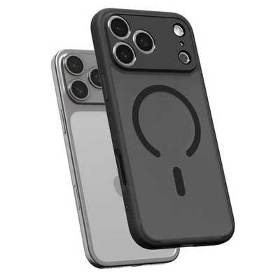 Spigen Ultra Hybrid Case kompatibel mit iPhone 17 Pro – Schwarz - Bild 1 von 3