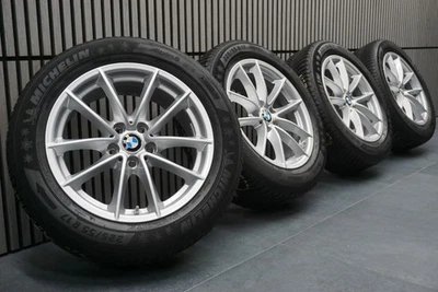 4 ORIGINAL WINTERRÄDER WINTERREIFEN 225/55 R17 BMW 5er G30 G31 6868217 MICHELIN - Bild 1 von 4