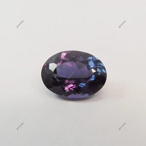 Extremely Natural ALEXANDRITE Oval Color Change 7.10 Ct CERTIFIED Loose Gems - Picture 1 of 8