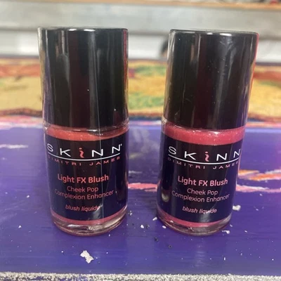 Dimitri James Skinn Light FX Blush Cheek Pop Complexion Enhancer lot of 2 - Image 1 of 2