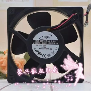 ADDA AD1212UB-F51 DC12V 0.70A 12038 12cm 2-wire cooling fan - Picture 1 of 6