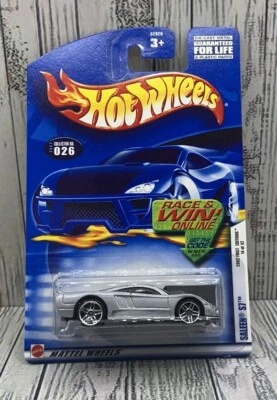 Llantas Hot Wheels 2002 primeras ediciones Saleen S7 gris PR5 nuevas Foto 1 de 4