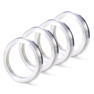 95.1 to 108 Aluminium Wheel Hub Centric Rings OD 108mm ID 95.1mm Hubrings 4pcs - Image 1 of 3