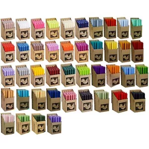 Candele ad asta candele Ø 2x18 cm vari colori a scelta candela fattoria candele ad asta - Foto 1 di 26