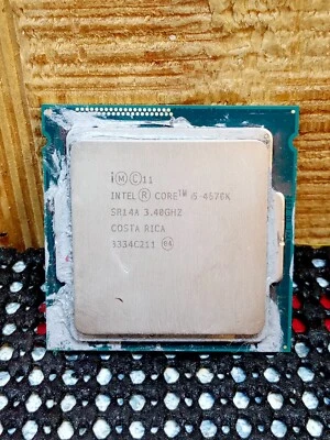 Intel Core i5-4670K SR14A CPU Processor 5 GT/s/3.4 GHz - Image 1 of 2