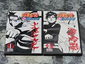 Naruto: Shippuden Vol. 1 and 2 DVD 2002 Excellent Shape Free Shipping - Picture 1 of 2