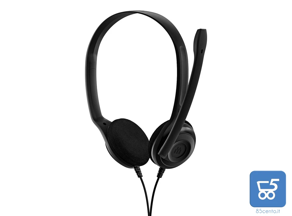 Cuffie EPOS PC 5 CHAT Cancellazione del Rumore Jack 3,5 mm CONFEZIONE ROVINATA - Immagine 1 di 4