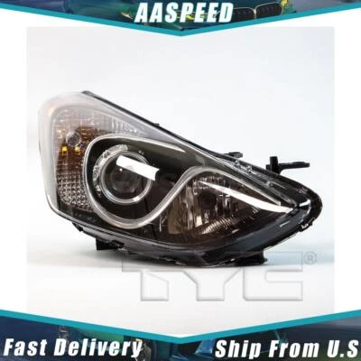 Conjunto de faros derechos para Hyundai Elantra GT 2017 2016 2015 2014 2013 Foto 1 de 4
