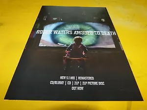 ROGER WATERS - Amused to death !!!!!!!!!!!!!!!PUBLICITE / ADVERT - Imagen 1 de 1
