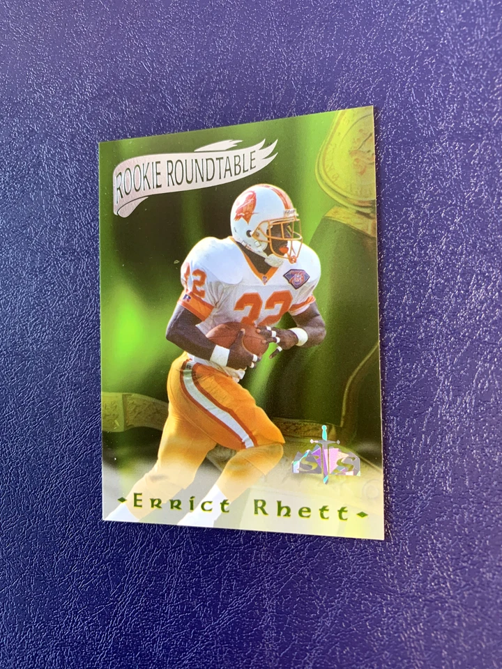 1995 Excalibur Rookie Roundtable Sword and Stone Diamond #24 Errict Rhett - Image 1 of 2