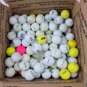 Lot of 118 golf balls 12 dozen range 2A AA - Picture 1 of 6
