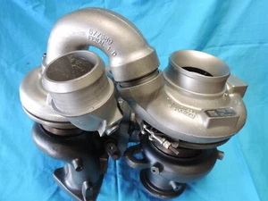 BorgWarner R2S B1UG B2FS INTERNATIONAL NAVISTAR 6.4L TWIN Genuine Turbo charger - Picture 1 of 10