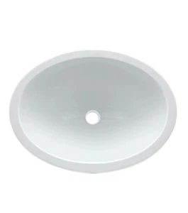 RV Oval White Sink 10" x 13" with Stopper RV Bathroom and Plumbing Accessories - Picture 1 of 4