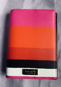 KATE SPADE SHORE STREET BONITA STRIPE PASSPORT HOLDER-NWT - Picture 1 of 7