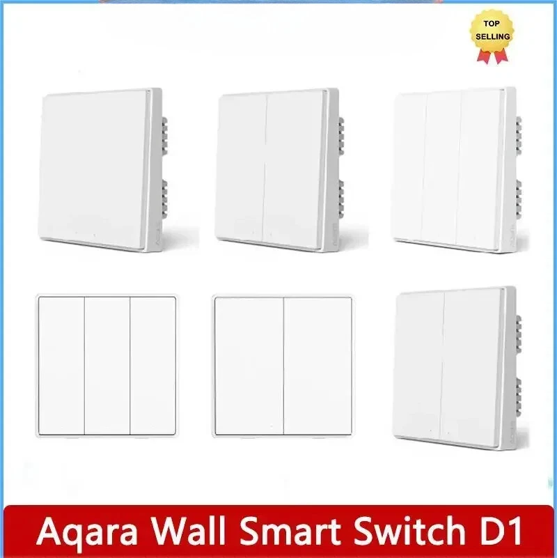 Wall Smart Switch Wireless Switch Key Light Remote Control Fire Wire SmartSwitch - Image 1 of 4