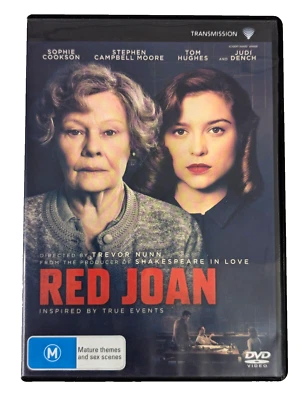 Red Joan DVD - Judi Dench (Region 4, 2018) Free Post [Mint Disc] - Image 1 of 4