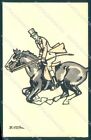 Artist Signed Vogl Man Horse Fox Hunting B.K.W.I. 697-5 Postcard Vk9577