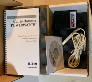 Cutler-Hammer PW200 & PWV 001 PowerWatch Event Recorder 120V A0PW9H3008 - Picture 1 of 9