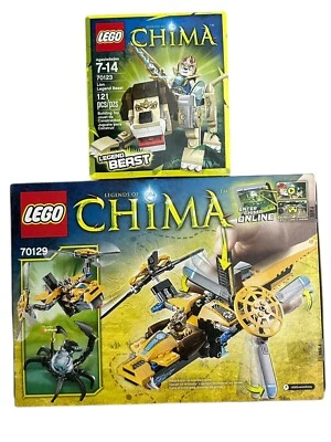 LEGO Legends of Chima 70129 Lavertus’ Twin Blade Set New Sealed - Image 1 of 2