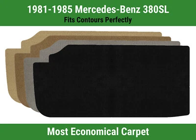 Alfombra de maletero Lloyd Velourtex para Mercedes-Benz 380SL 1981-1985  Foto 1 de 4