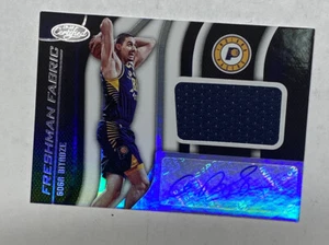 ๐2019 certified GOGA BITADZE (rookie-patch-auto/RPA/insert) #FF-GB๐ *Pacers* - Picture 1 of 9