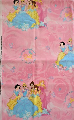 Disney Princess #5292 Springs Global 35"x WOF Remnant Cotton Belle Snow White - Image 1 of 3