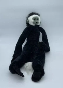 Toy Network Hanging Plush Monkey Black And White Colobus Monkey 18" Retired 2001 - Picture 1 of 9