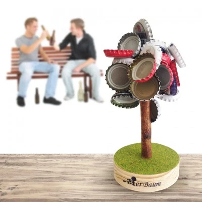 Kronkorken Baum / Magnetischer Bierbaum / Kronkorken Magnet 12cm, hält bis 5,7kg