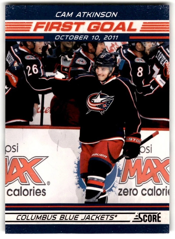 2012-13 Score First Goal Cam Atkinson #FG21 Columbus Blue Jackets - Image 1 of 2