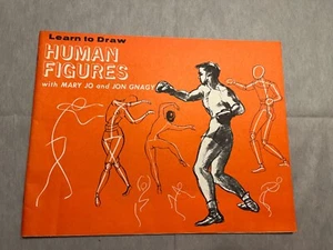Learn to Draw HUMAN FIGURES  with MARY JO and JON GNAGY 1962 Vintage - Picture 1 of 9