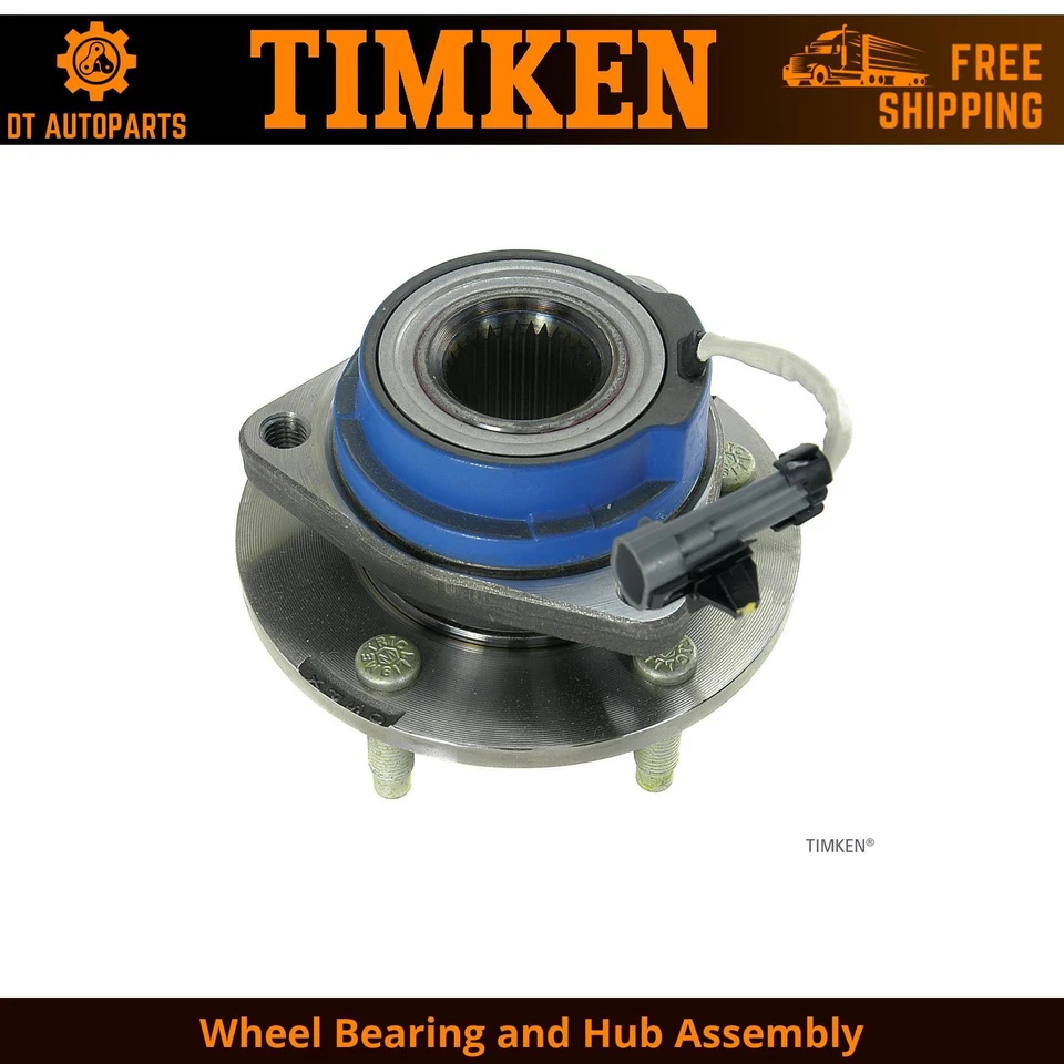 For 2001-2005 Buick Park Avenue FWD Wheel Bearing and Hub Assembly Front Timken - Image 1 of 4