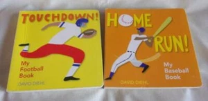 2er Set Baseball/Fußballbrett Bücher von David Diehl - Bild 1 von 1