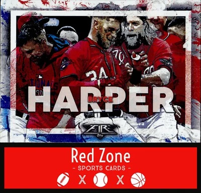 2017 Topps Fire - #WO-15 Bryce Harper NM. - Image 1 of 2