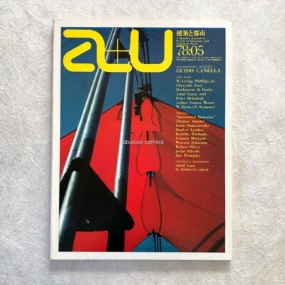 a+u 1978 Architecture Urbanism GUIDO CANELLA Membrane Structure Vintage Magazine - Image 1 of 4
