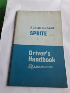 Austin Healey Sprite Mark 1 Driver's Handbook. 1964 - Picture 1 of 5