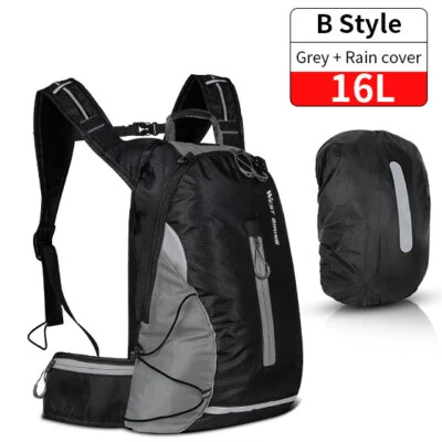 Mochila mochila WEST BIKING impermeável ciclismo caminhada hidratação 16L - Imagem 1 de 4