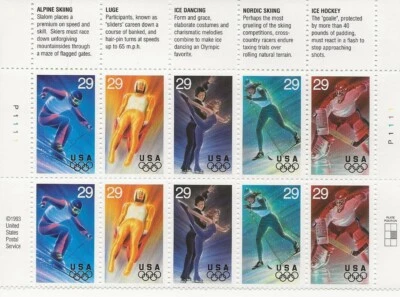 29 Cent Sports Stamp Sheets (25 Stamps) - Image 1 of 3