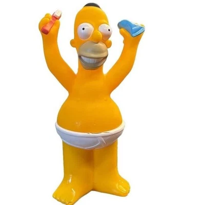 Boneco de gel de banho e banho The Simpsons Homer Simpson 1999 - Imagem 1 de 3