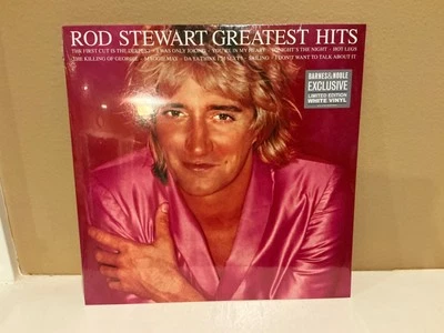 ROD STEWART LP Greatest Hits white color vinyl NM - Image 1 of 2