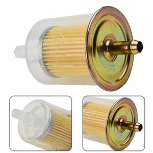 Fuel Filter For Petrol / Diesel Fuel Line Garden Tool Gas Industrial RV Inline - Picture 1 of 21