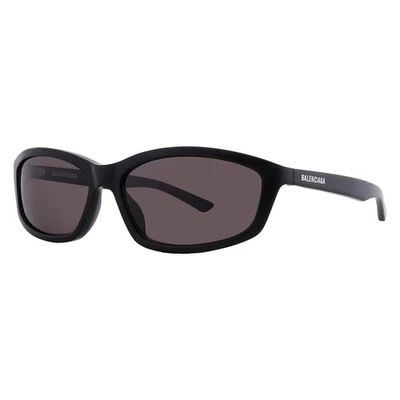 Gafas de sol unisex rectangulares grises Balenciaga BB0401S 001 60 BB0401S 001 60 Foto 1 de 4