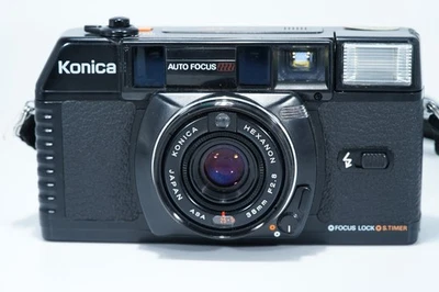 Lente para cámara fotográfica compacta Konica C35 MF 35 mm 38 mm f/2,8 PARA REPUESTOS o REPARACIÓN Foto 1 de 4