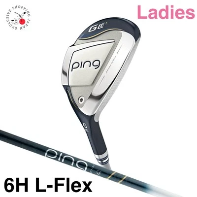 PING Golf G LE3 Ladies Utility Hybrid 6H L-Flex ULT 250 J Graphite Shaft Japan - Image 1 of 4