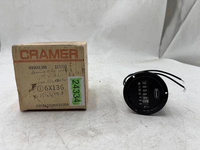Cramer 635GL100AA0008A Elapsed Time Counter 115V 60HZ - Image 1 of 3