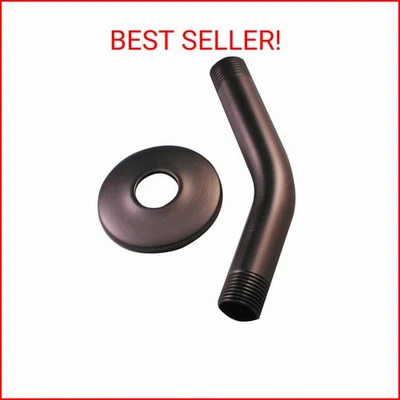 Brida y montaje del cabezal de ducha y brazo de ducha Danco 89182, 6 pulgadas, cepillado Nicke Foto 1 de 2