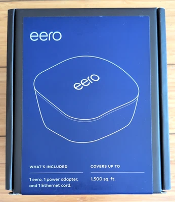 eero Router Point  Extender Dual Band WiFi  JO11111 Wi-Fi Extender covers 1500sf - Image 1 of 4