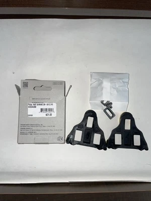 正品禧玛诺 SM-SH11 SPD-SL 公路夹板套装 6 黄色 带硬件 — 第 1/3 张图片