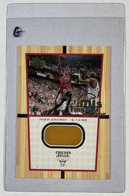 迈克尔·乔丹 2000 UPPER DECK UD CENTURY Legends #FF7 MJ JUMBO GU FLOOR RELIC G — 第 1/2 张图片