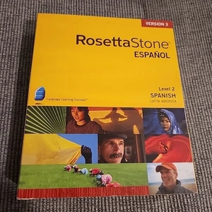 New Rosetta Stone Español Spanish (Latin America) Version 3 Level 2 (No Headset) - Picture 1 of 16